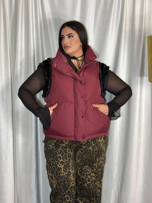 Gilet a giubbino bella bordo